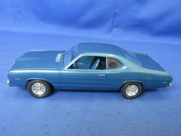 Vintage Dealer Promo In Original Box Featuring “1975 Dodge Dart Sport In Medium Blue” - Nice -