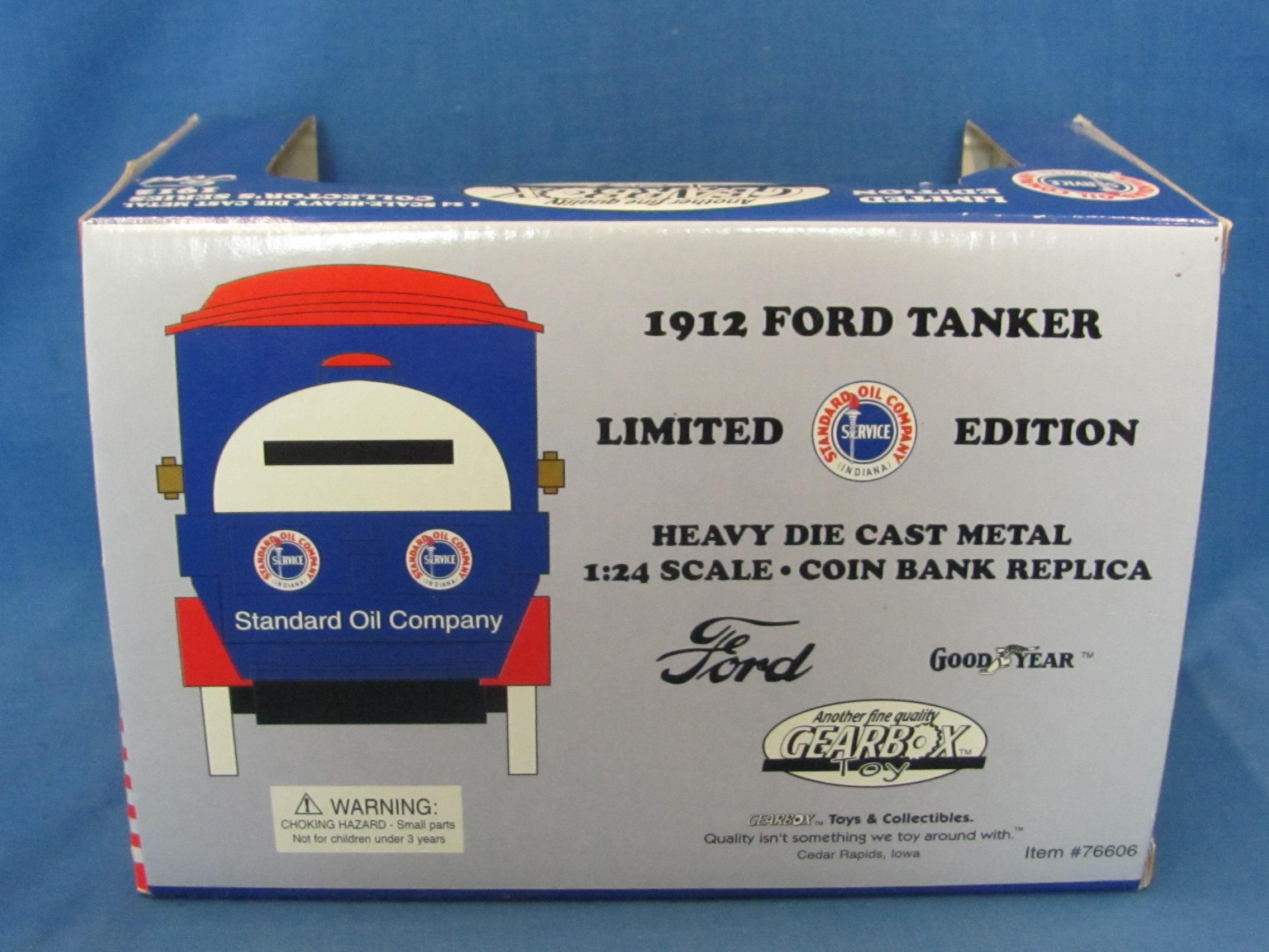 Gearbox 1912 Ford Standard Oil Company Die Cast Bank – 1:24 Scale - Sealed