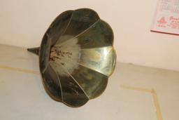 Antique MORNING GLORY Victrola Horn 25 1/2" Tall x 19" Diameter