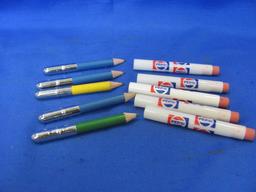 Pepsi Cola Bullet Pencils (5) – As Shown