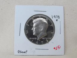 1973-S Kennedy Half Dollar – Proof