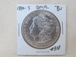 1890-S Morgan Silver Dollar – BU