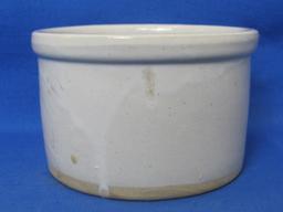 Stoneware Crock “Lambrecht Butter – Famous for its Flavor Milwaukee – Chicago”