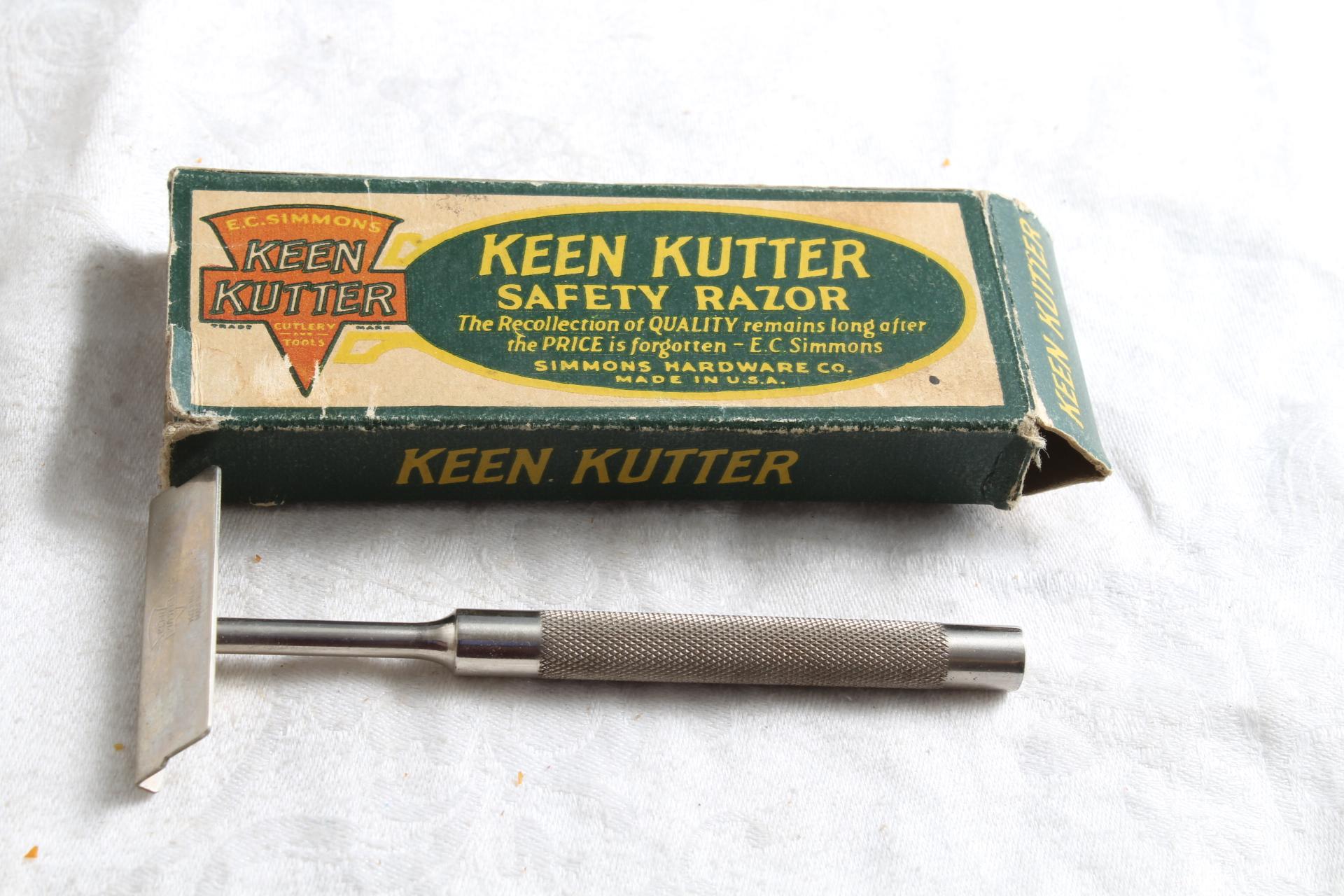 Vintage Keen Kutter Safety Razor with Original Box