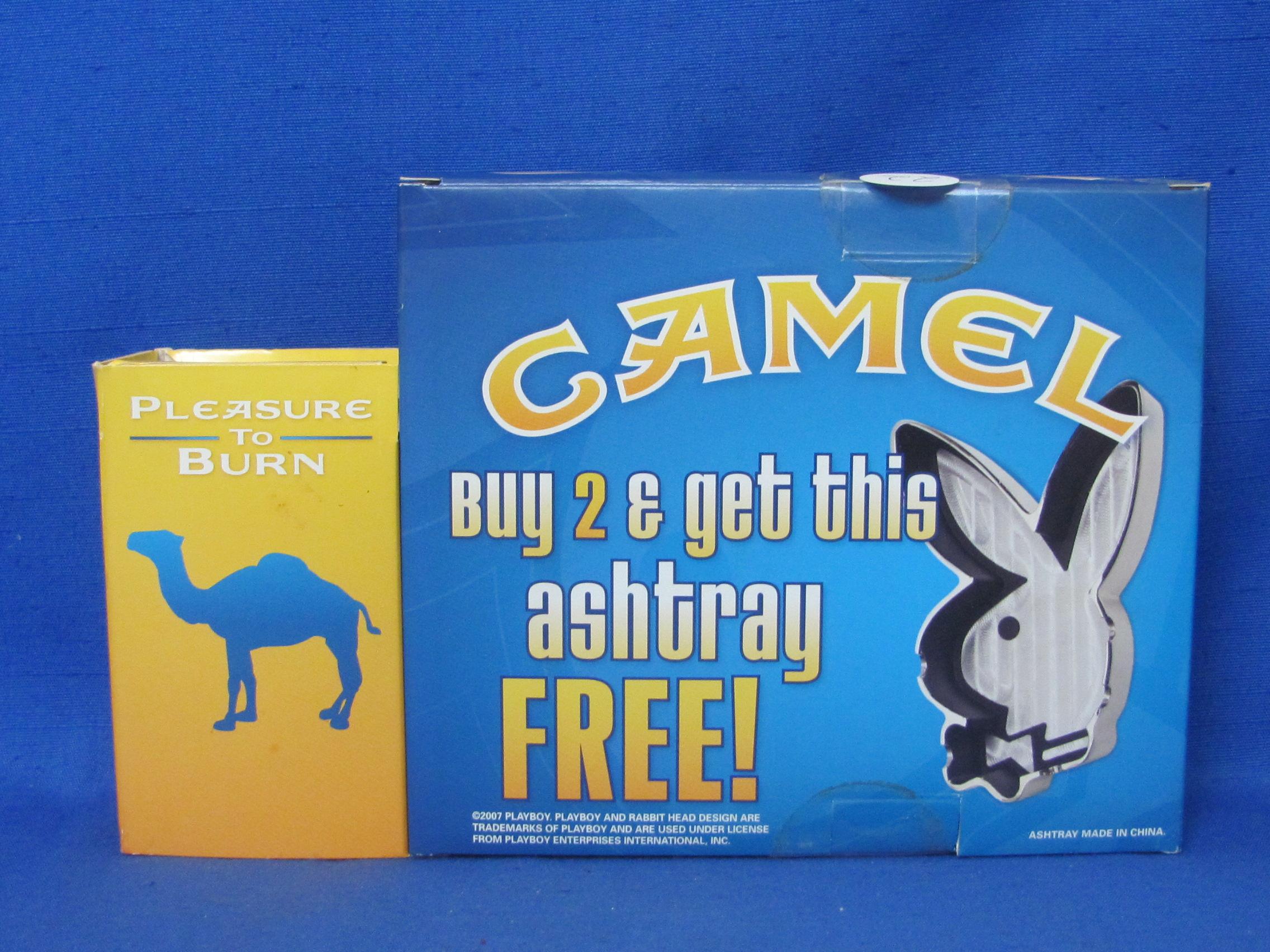 Playboy Bunny Ashtray – Promo from Camel Cigarettes – Sealed in Box – 2007