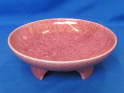 Retro Mid Century Covered Bowl in Deep Pink – 3 Feet – 8” in diameter