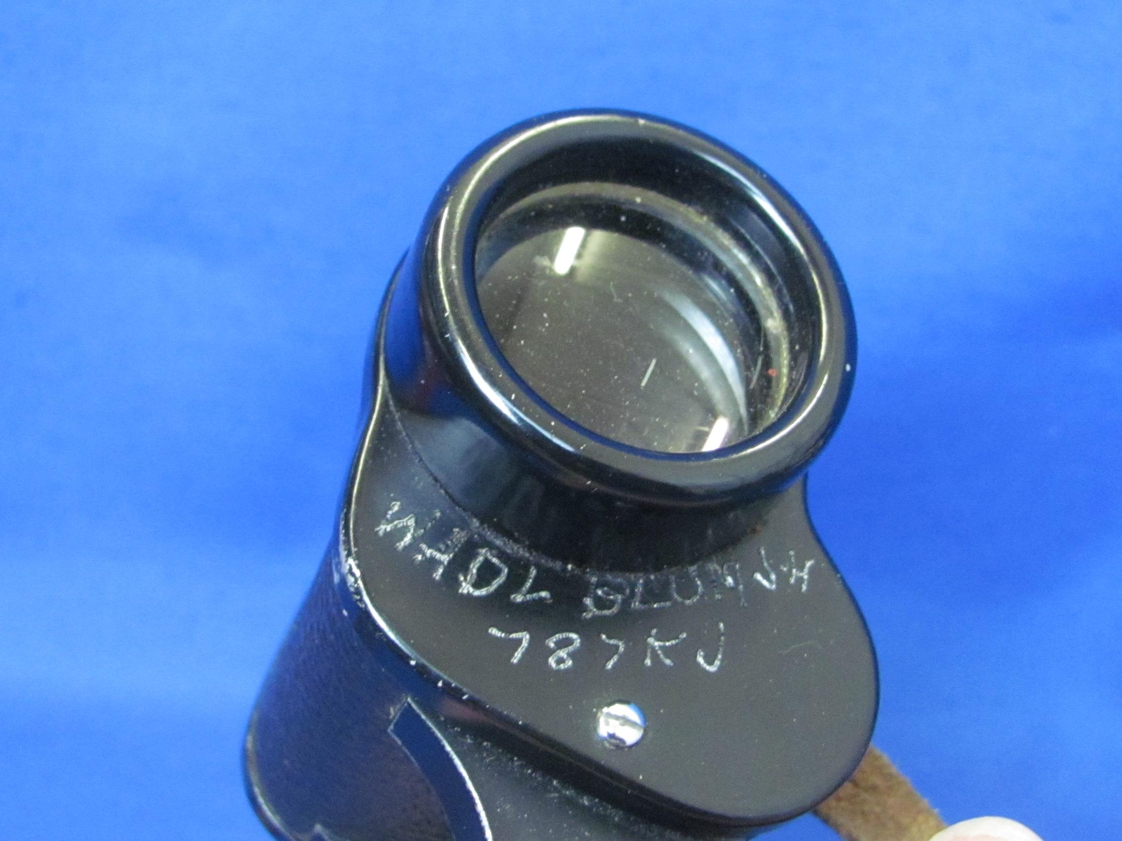 Binoculars in Leather Case – Falcon Coated Optics – 6X30  No.1096