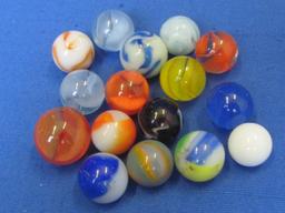 Mixed Lot of 150+ Glass Marbles