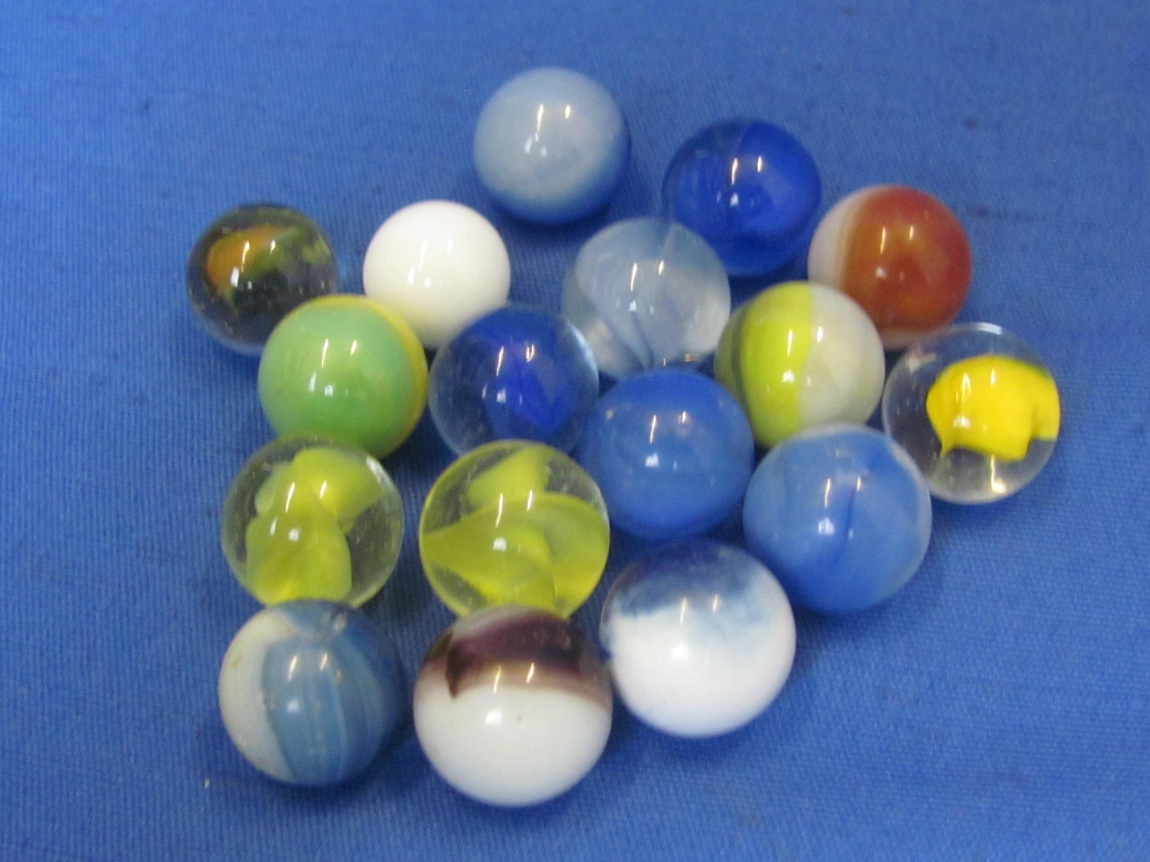 Mixed Lot of 150+ Glass Marbles