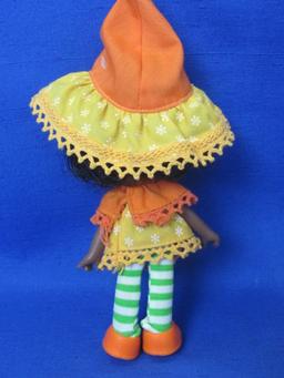 Orange Blossom Doll with Marmalade & Comb – 1980s – About 5” tall