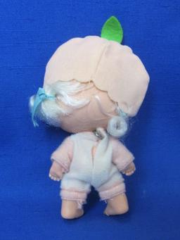 Apricot Doll with Hopsalot & Comb – 1980s – About 4” tall