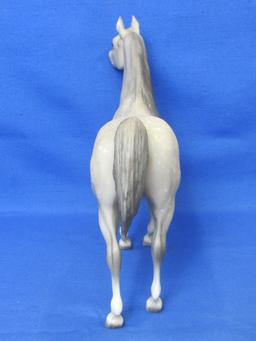 Breyer Horse No. 213 Proud Arabian Stallion – Speckled Grey – 11” long