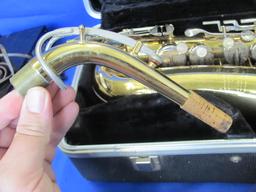 Bundy Selmer Saxophone With Hard Case