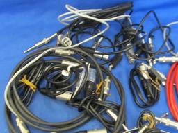 Mixed Lot Of Miscellaneous Adapters & Cables Consult Pictures For Lengths & Assortment -