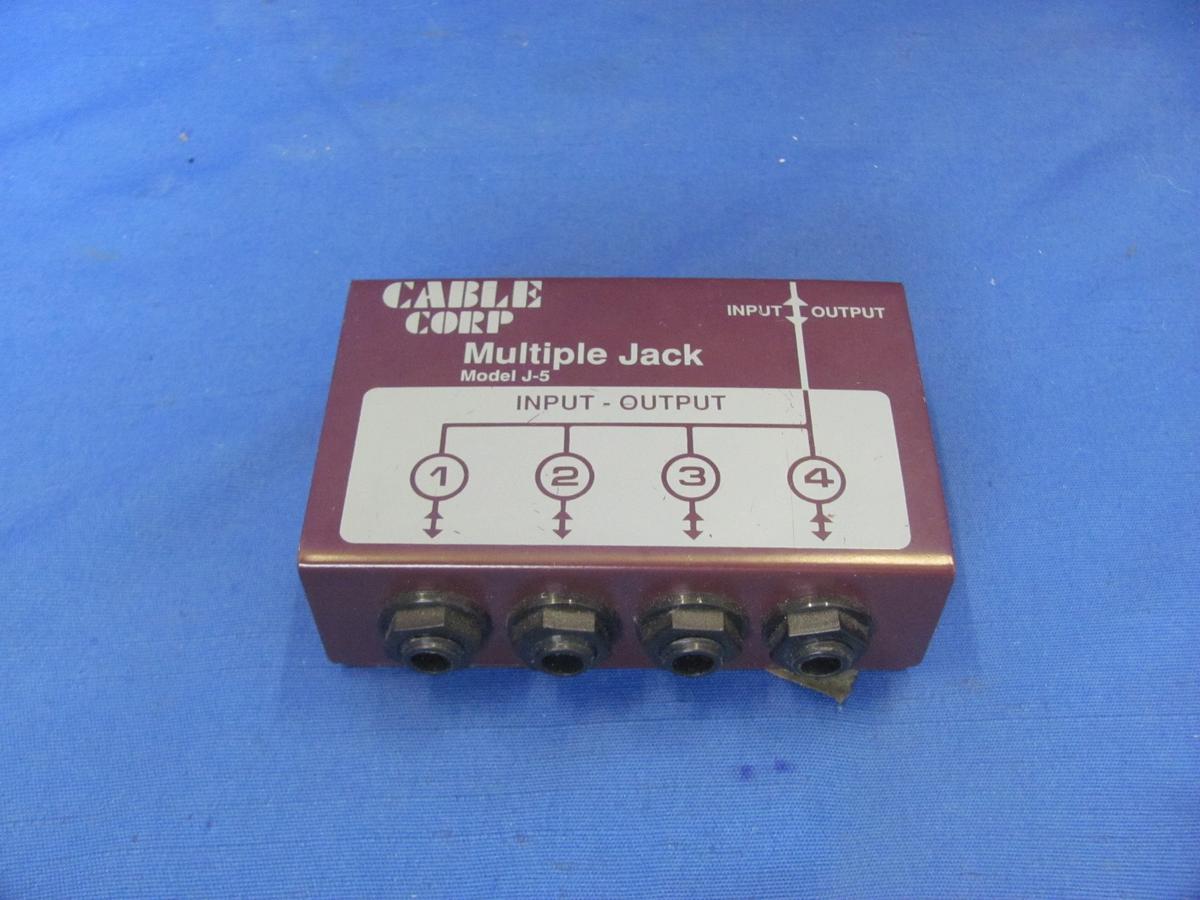 Cable Corp Multiple Jack Model J-5