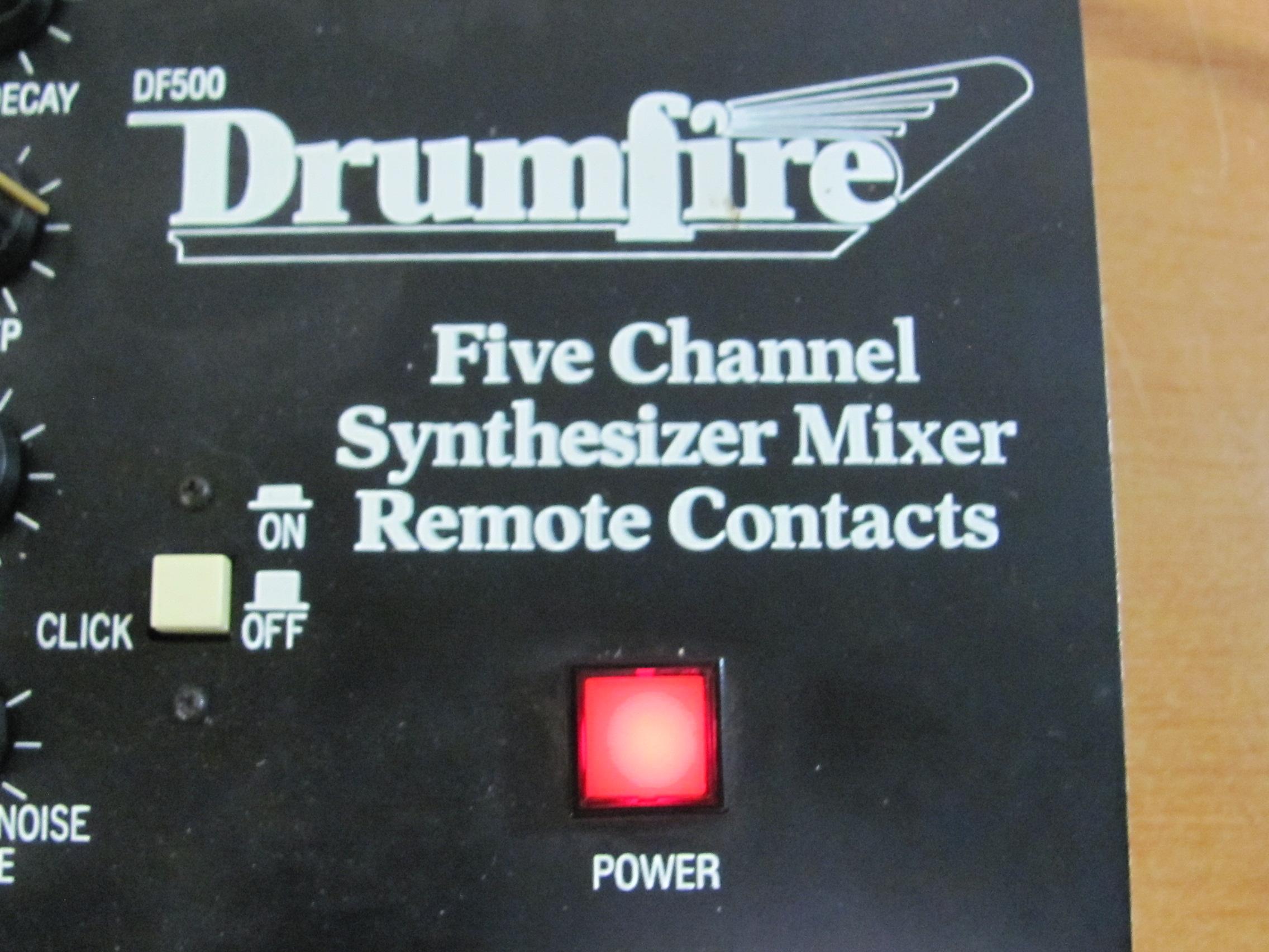 In-Line Effects / Drumfire DF500 Drum Synth / 1980's