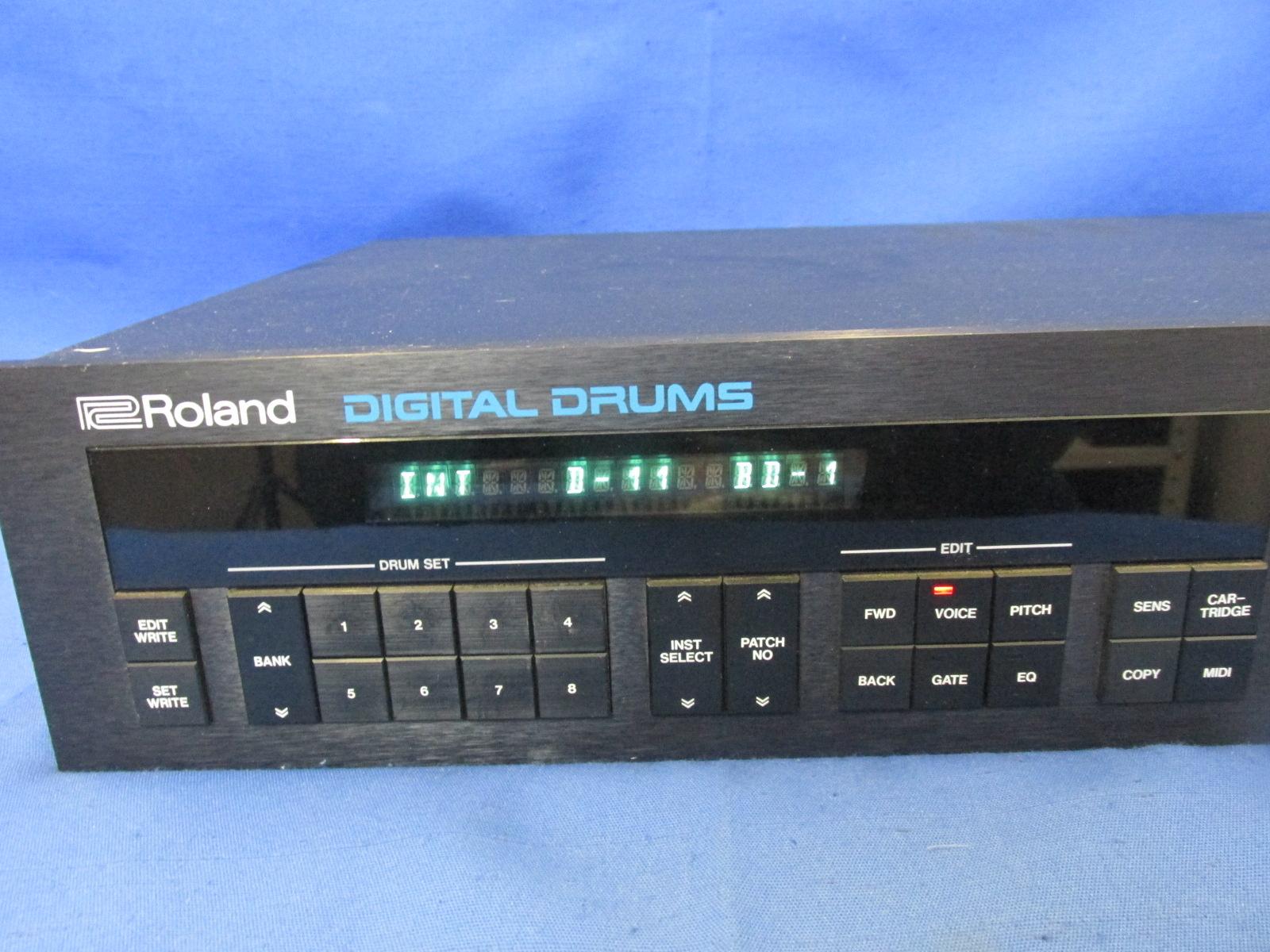 Roland Digital Drums DDR-30 – Tested And Lights Up -