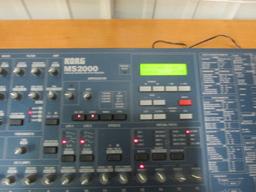 Korg MS2000 Analog Modeling Synthesizer – Tested And Works Great Condition -