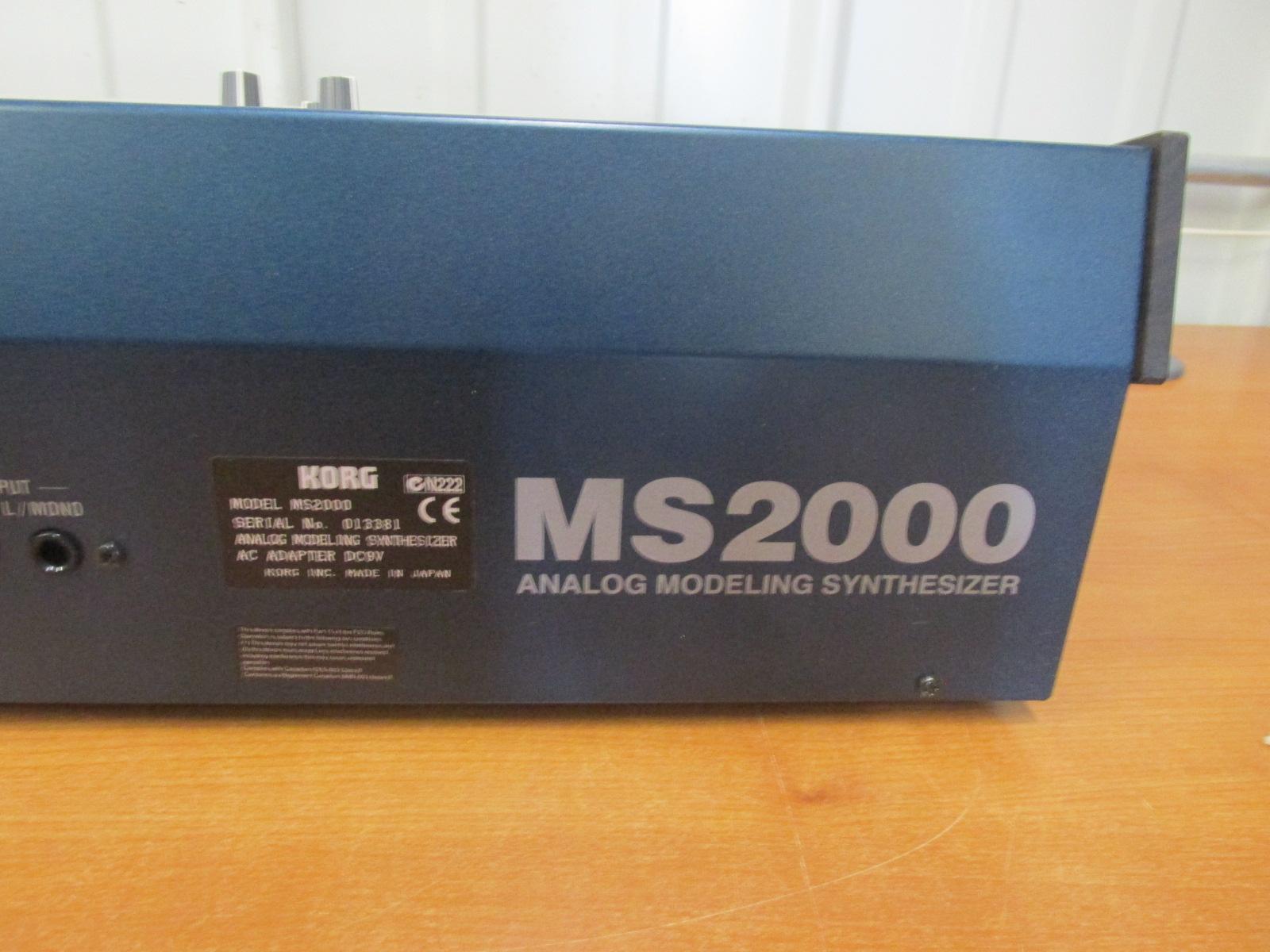 Korg MS2000 Analog Modeling Synthesizer – Tested And Works Great Condition -