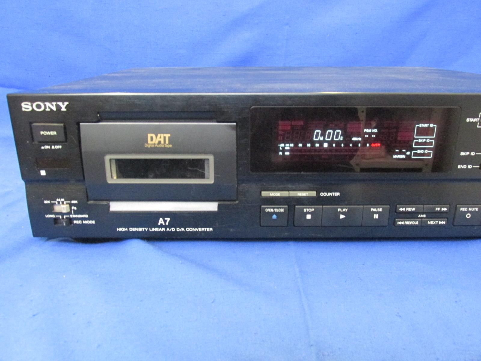 Sony DTC-A7 Digital Audio Tape Deck DTC-A7 – Tested & Works -