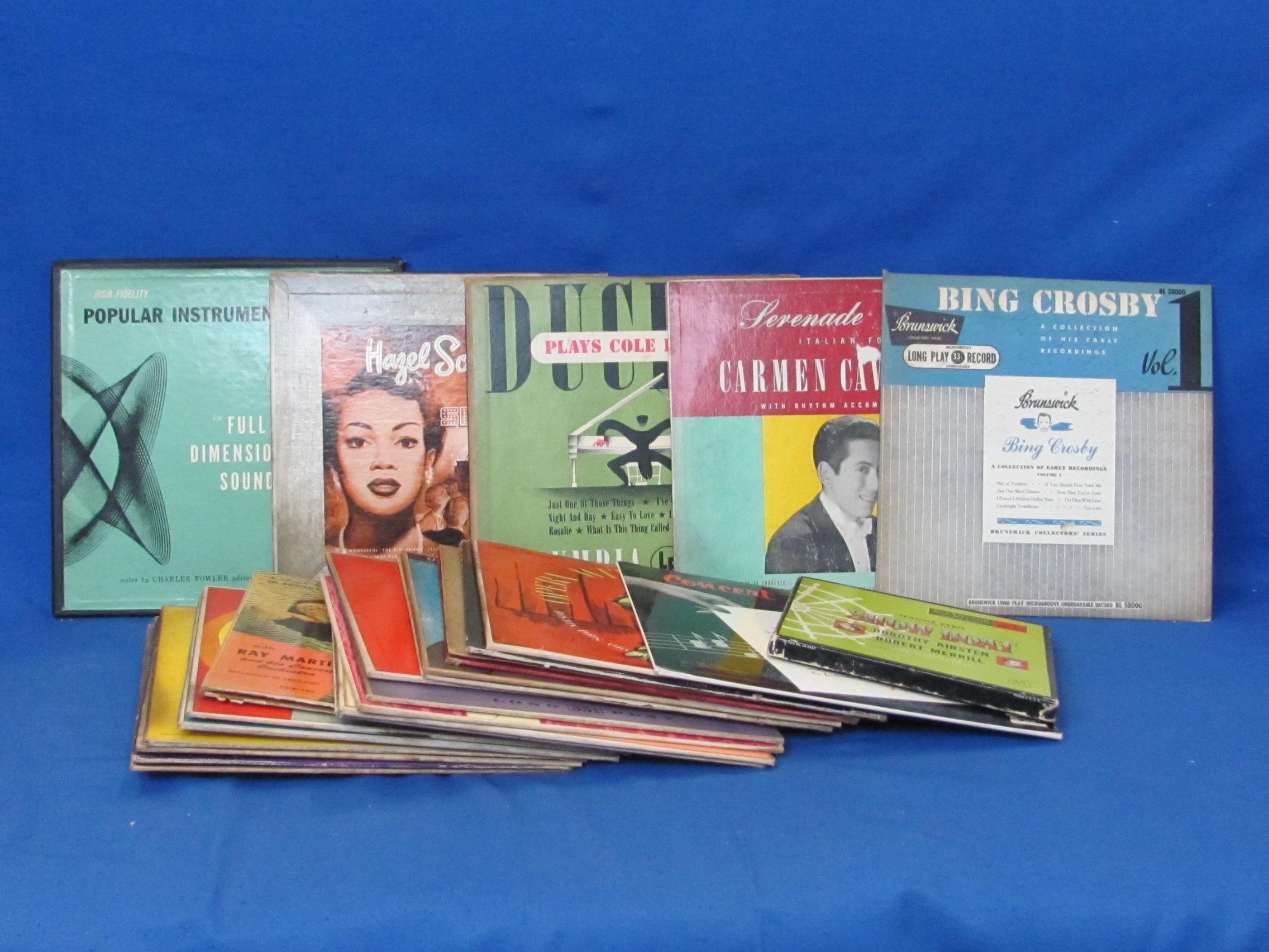 Lot Of 25 Old Time Classic Vinyl Records
