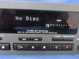 Sony Compact Disc Recorder CDR-W33 – Lights Up – No Tape To Test -