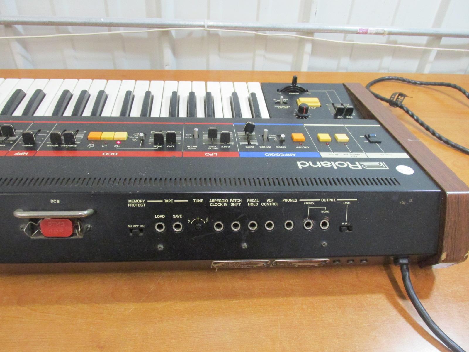 Roland Juno-60 Programmable Polyphonic Synthesizer – Tested And Works -