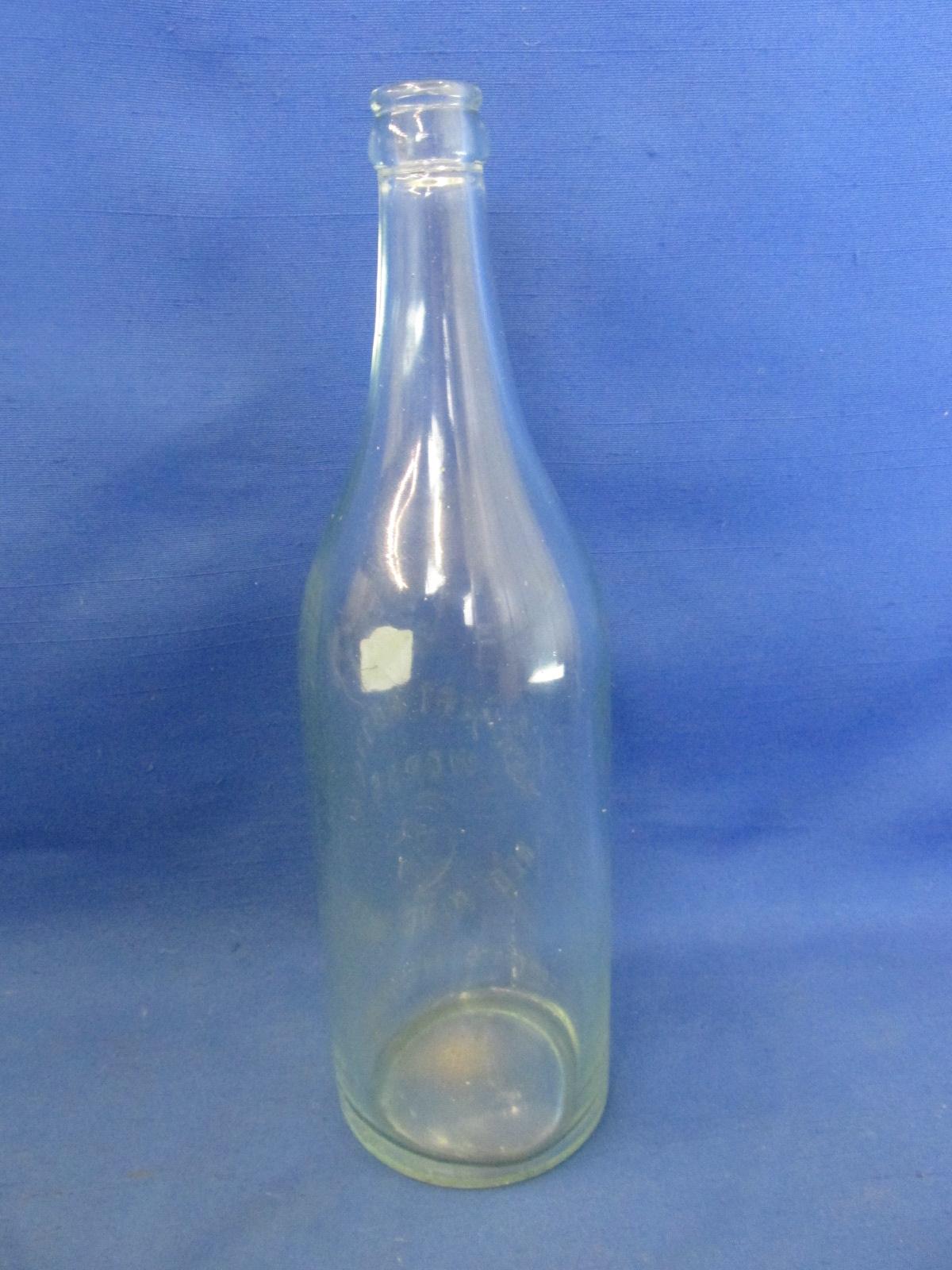 Vintage Glass Bottle “Reichert Bottling Works” Red Wing, MN 11 ¾”H -