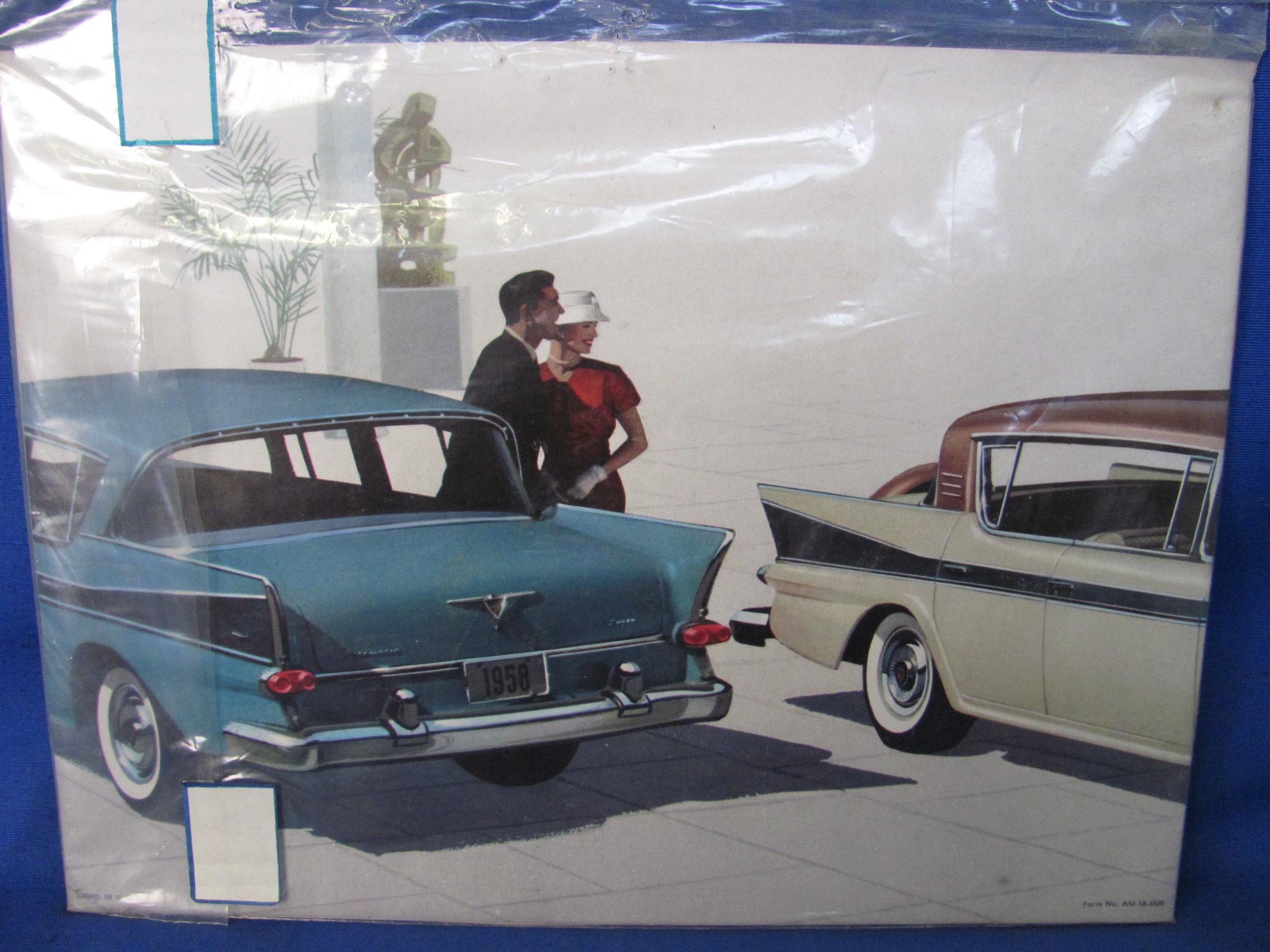 1958 Rambler Original Car Dealer Sales Brochure / Catalog