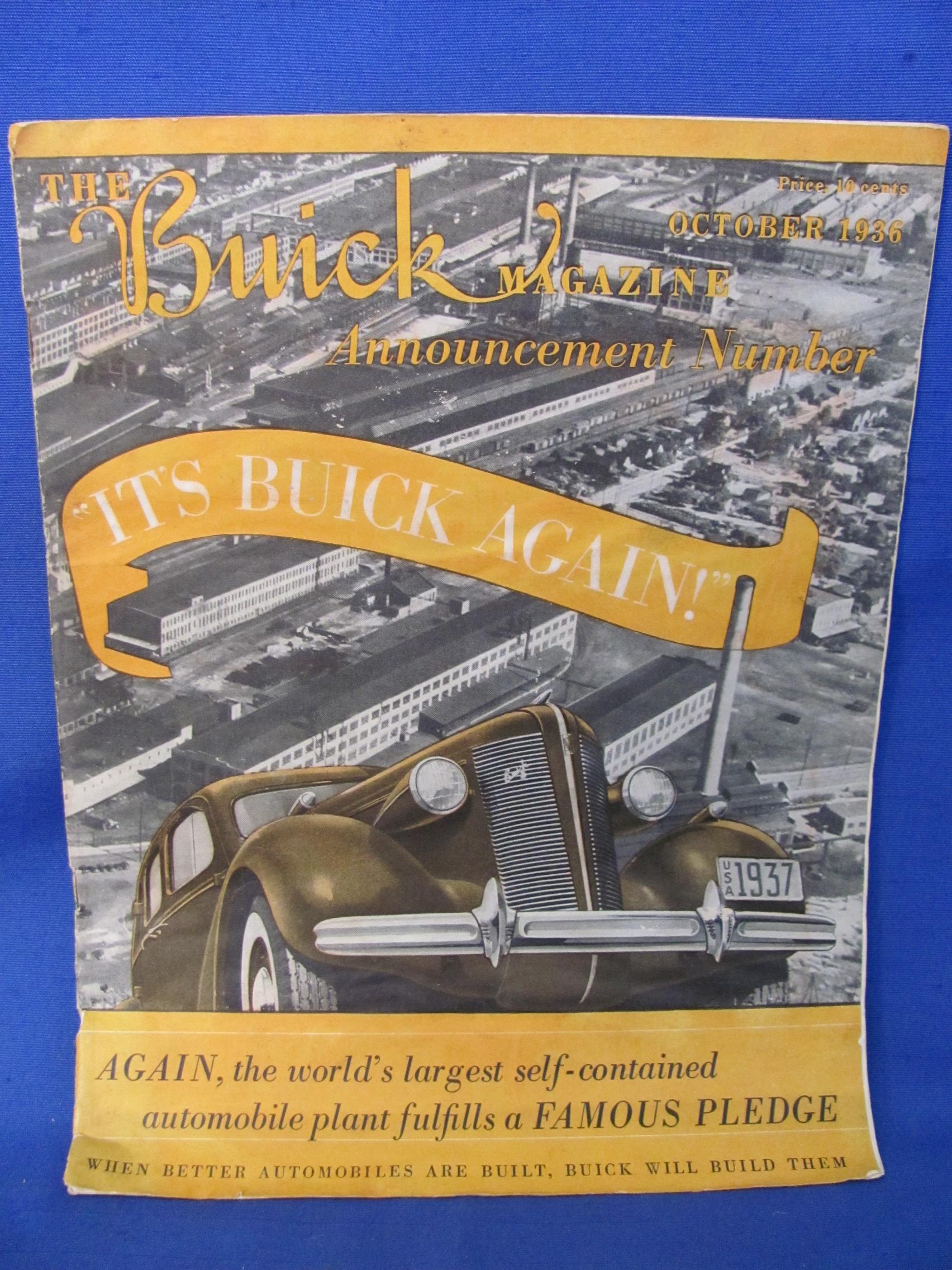 Buick 1936 - The Buick Magazine Announcement Number - October 