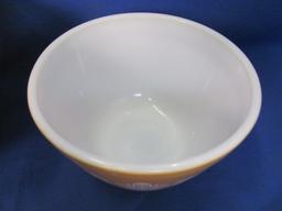 Vintage Pyrex Mixing Nesting Bowl 1972 Butterfly Gold #403 2.5L & 401 Bowl 750ml