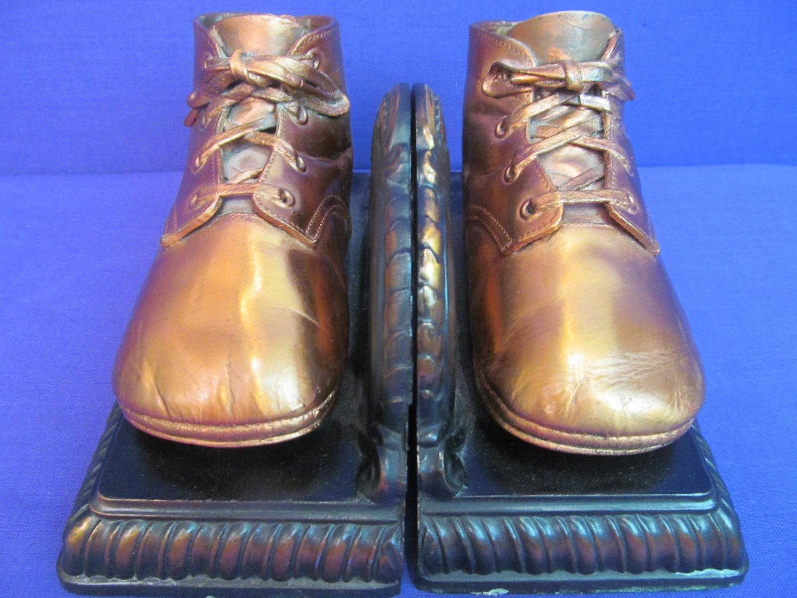 Vintage Shoes Bookend