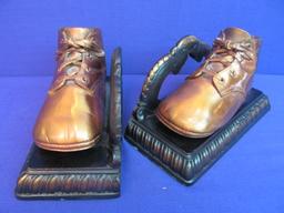 Vintage Shoes Bookend