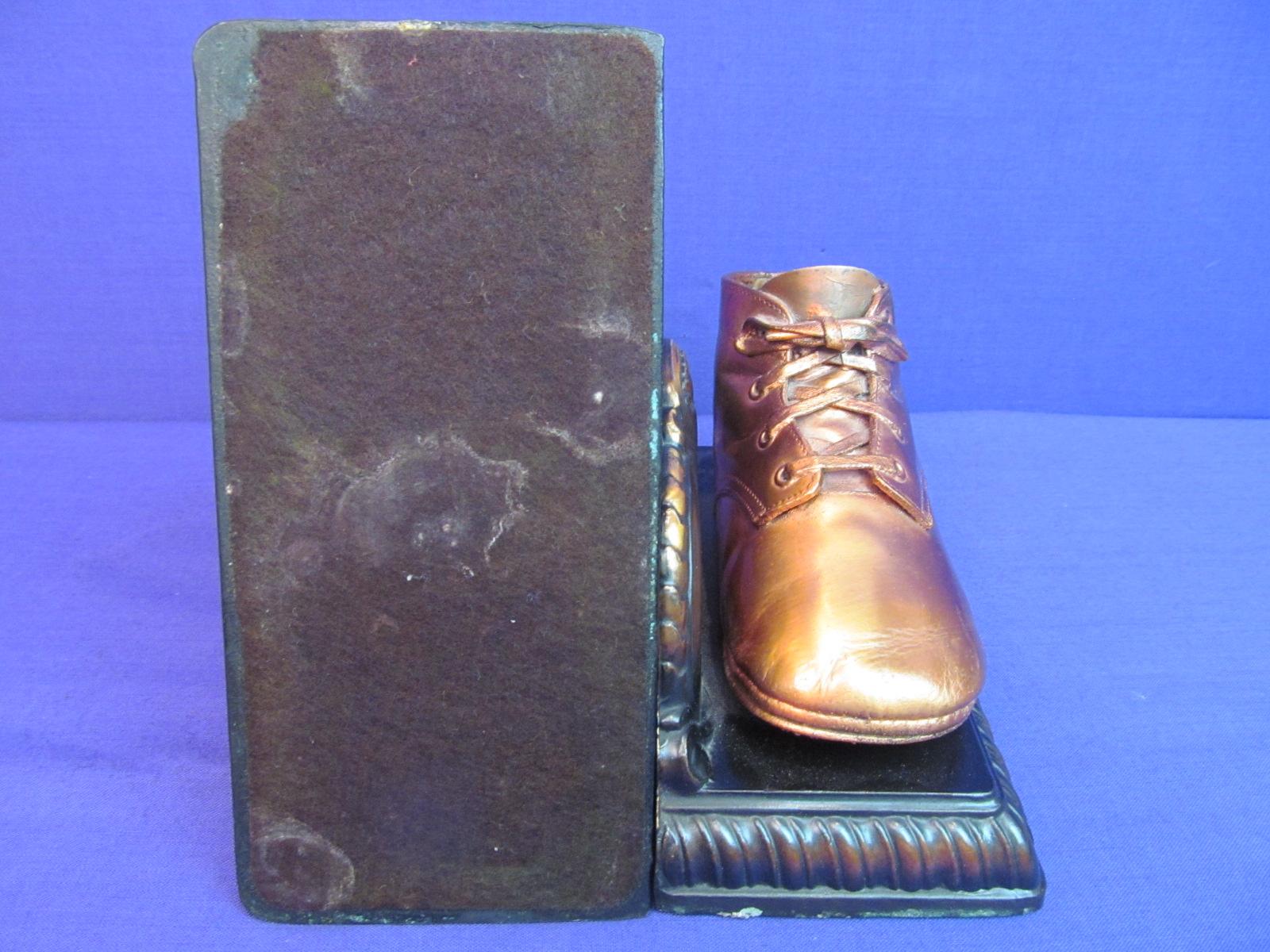 Vintage Shoes Bookend