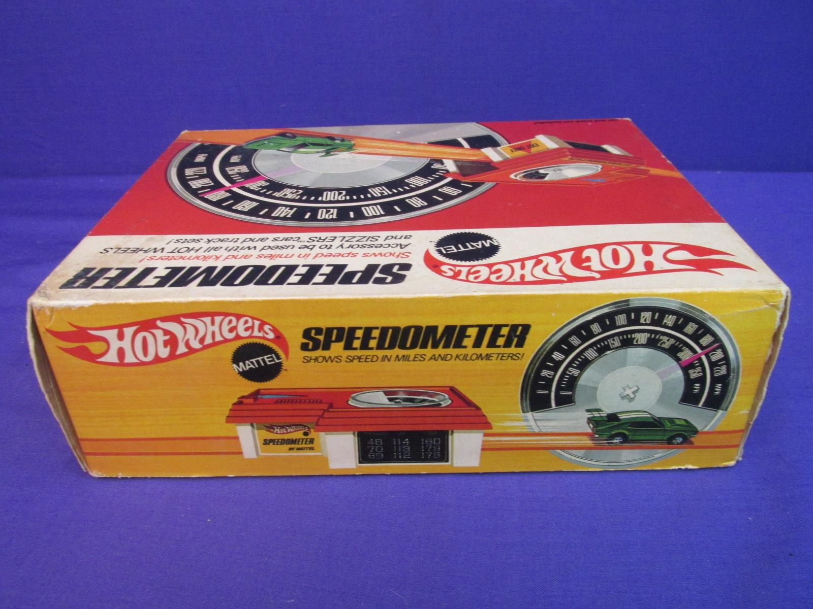 Hot Wheels Red Line Speeddometer Track Accessory in sealed box © 1969