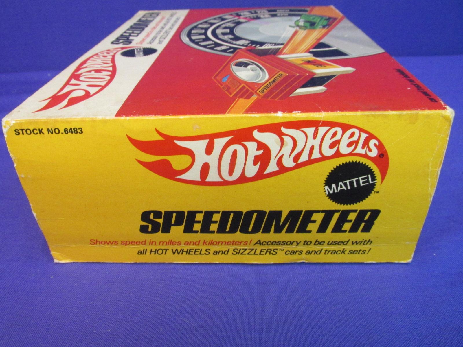 Hot Wheels Red Line Speeddometer Track Accessory in sealed box © 1969