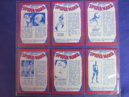 Lot of 6, “30th Anniversary” SPIDERMAN cards