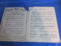 Black Americana  Sheet Music: “Rememb'ring” The Duncan Sisters in Topsy & Eva”