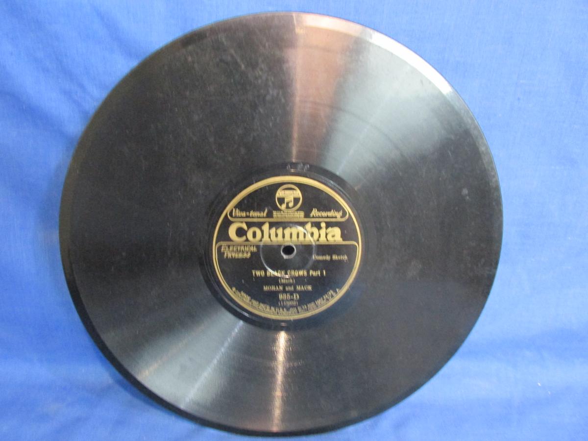 Black Americana  78 RPM Record “Two Black Crows” (Moran & Mack)