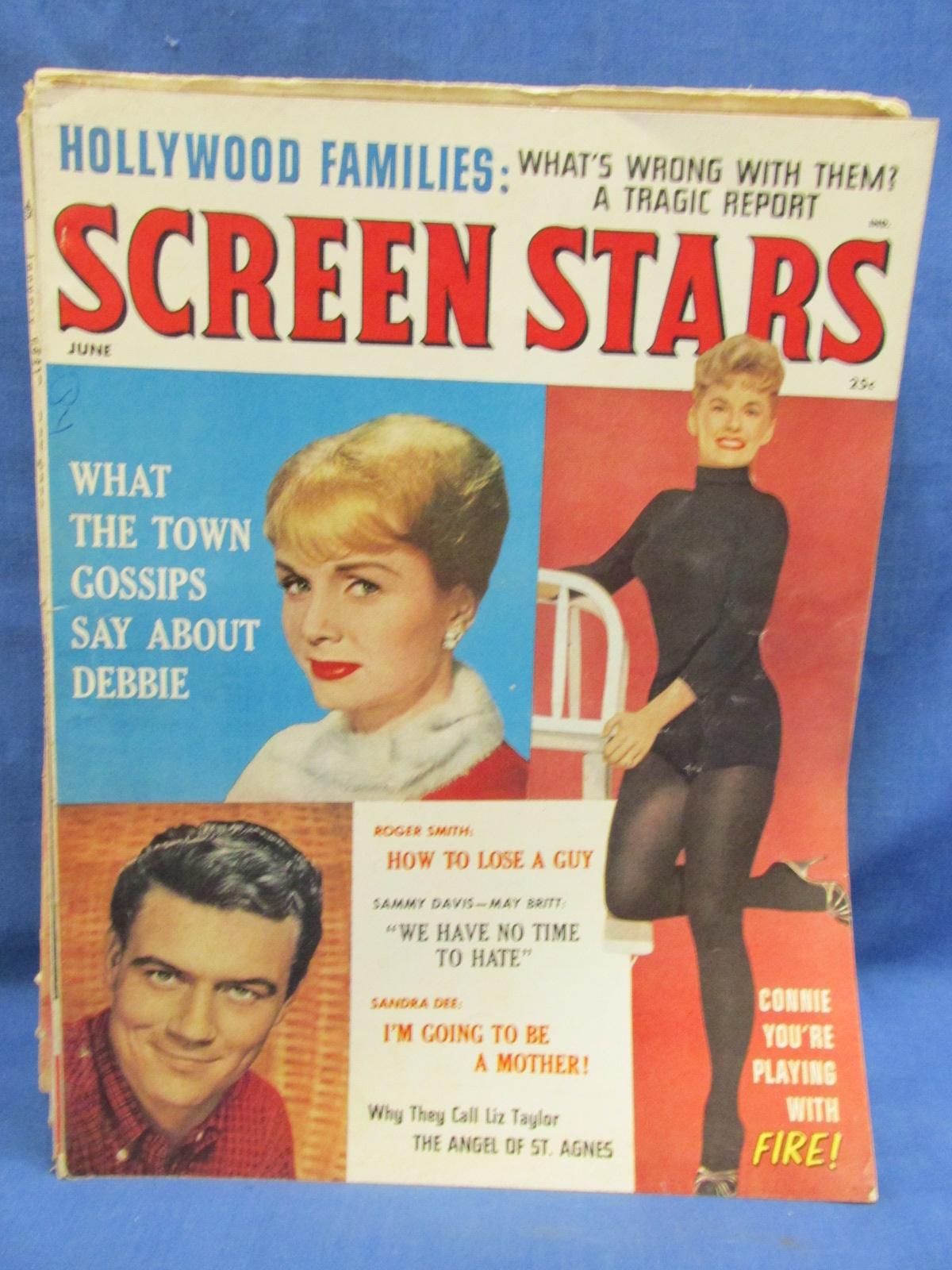 16 Vintage Movie Star Magazines