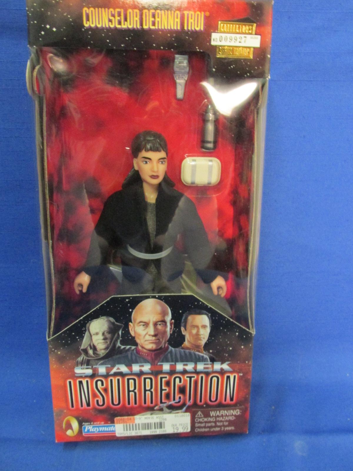 Star Trek The Insurrection 9” Figure NIB  – Counselor Deanna Troi