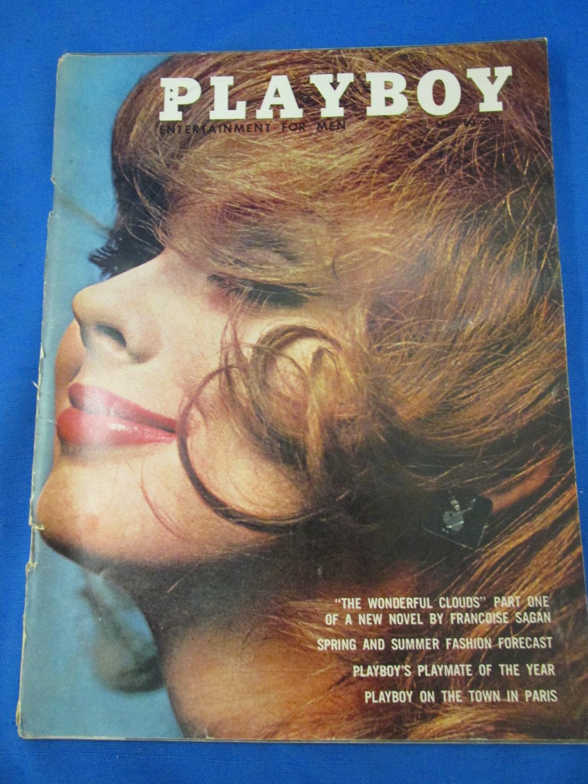 Playboy Magazine April  1962 Issue – Bobbi Lane Playmate
