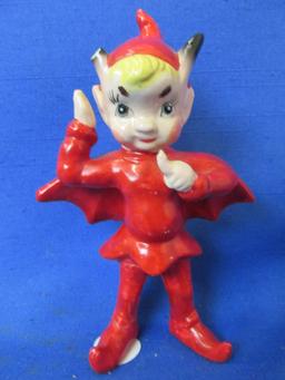 Kreiss Boy Devil Figurine – Vintage Halloween – © 1955