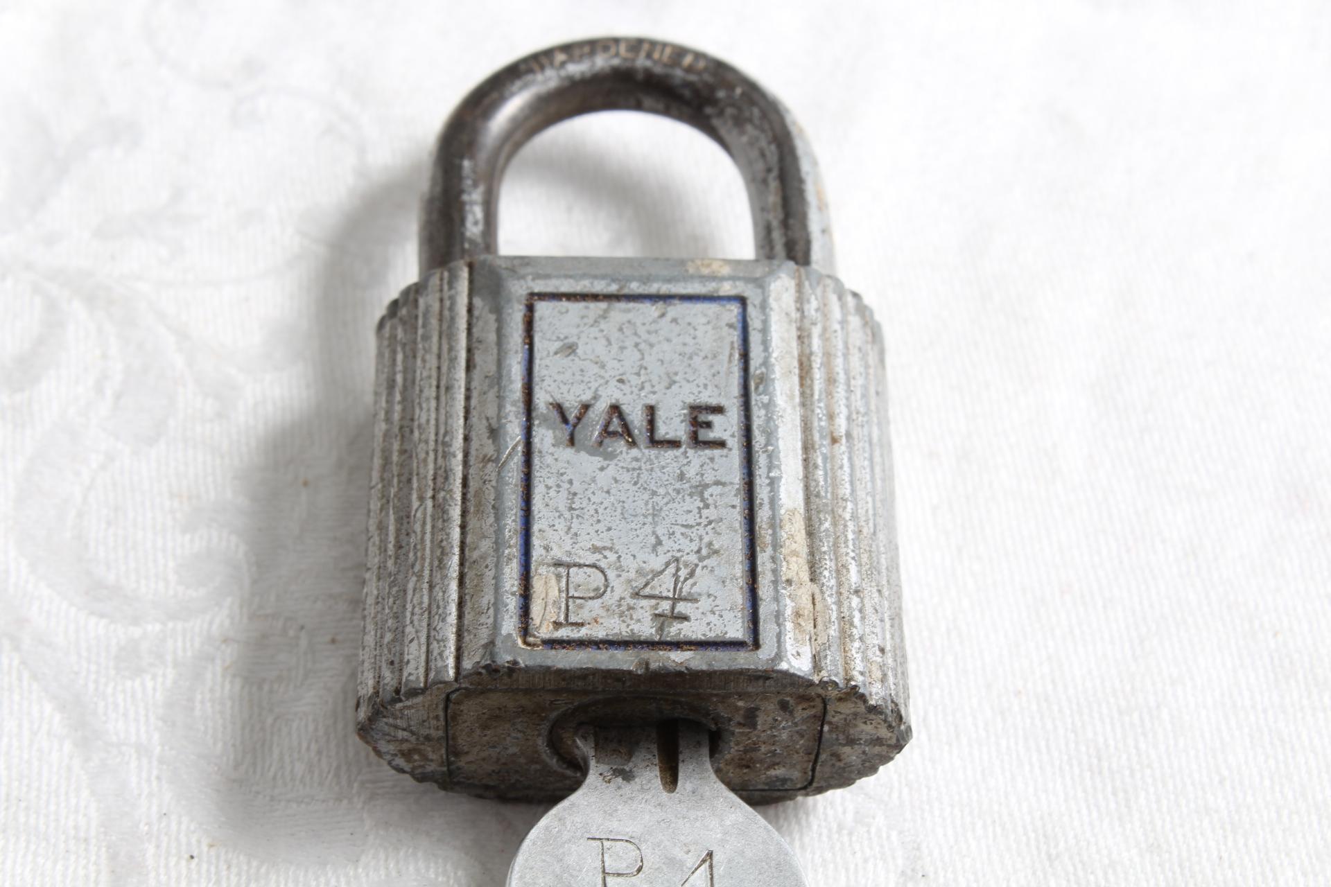 Vintage Lot of Padlocks Some with Keys Big Cast, Yale, Fortress, Slaymaker
