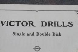 Vintage International Harvester Victor Drills Single and Double Disk Owners Manual