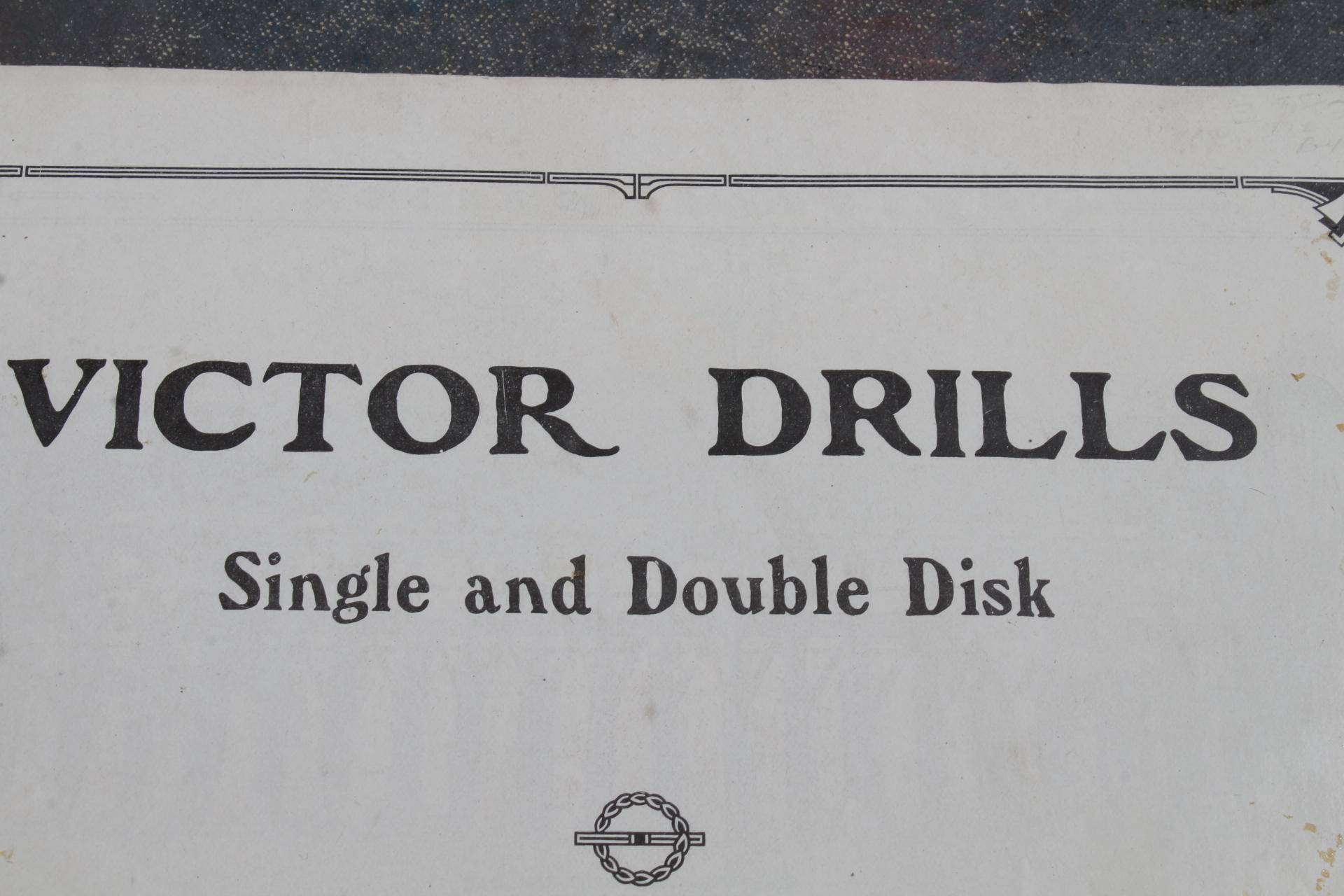 Vintage International Harvester Victor Drills Single and Double Disk Owners Manual