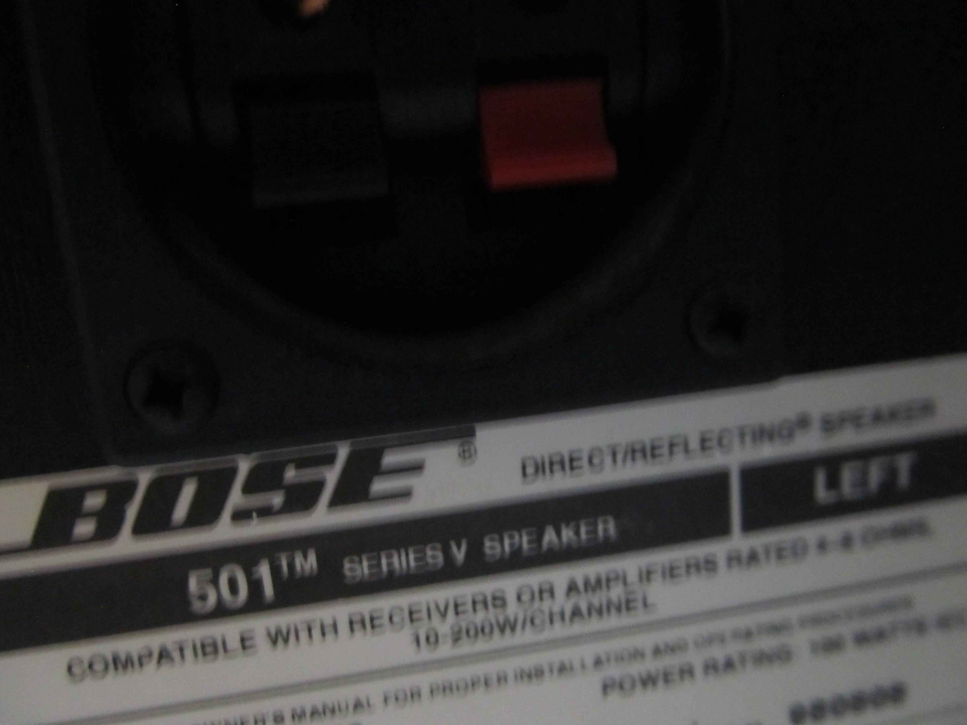 BOSE Speaker Pair