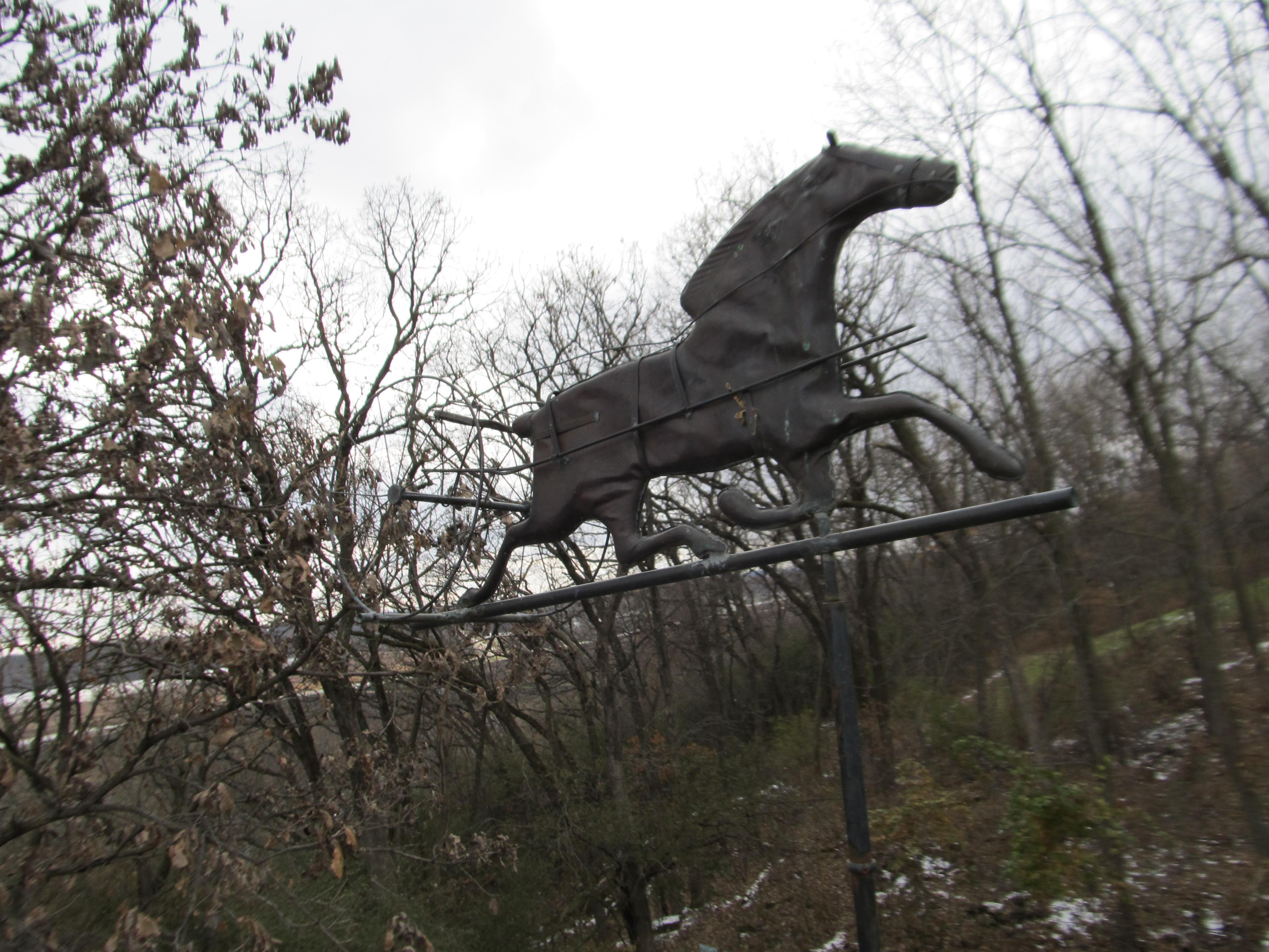 Copper Horse Weather Vane