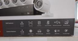 Samsung Wisenet Full HD Video Security System – 8 Camera – 16 Channel – New