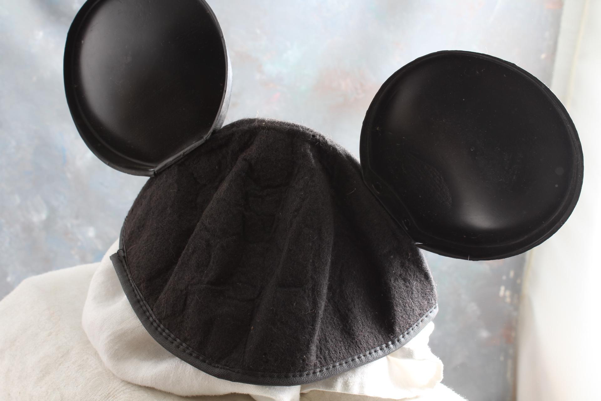 Mid-Century Disneyland Mickey Mouse Ears Beanie Hat